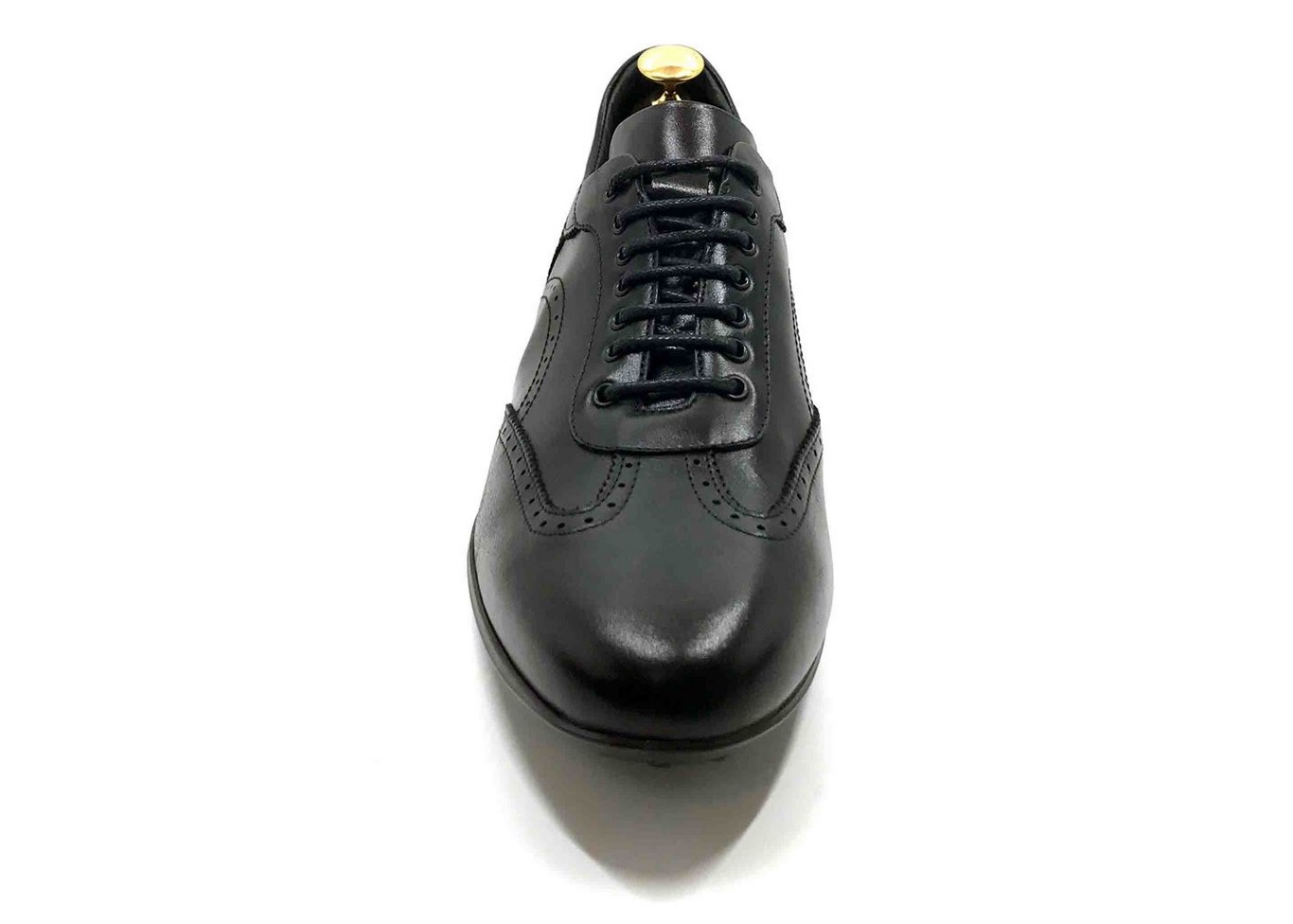 Smart Sneaker in Black calfskin with extractable innersole