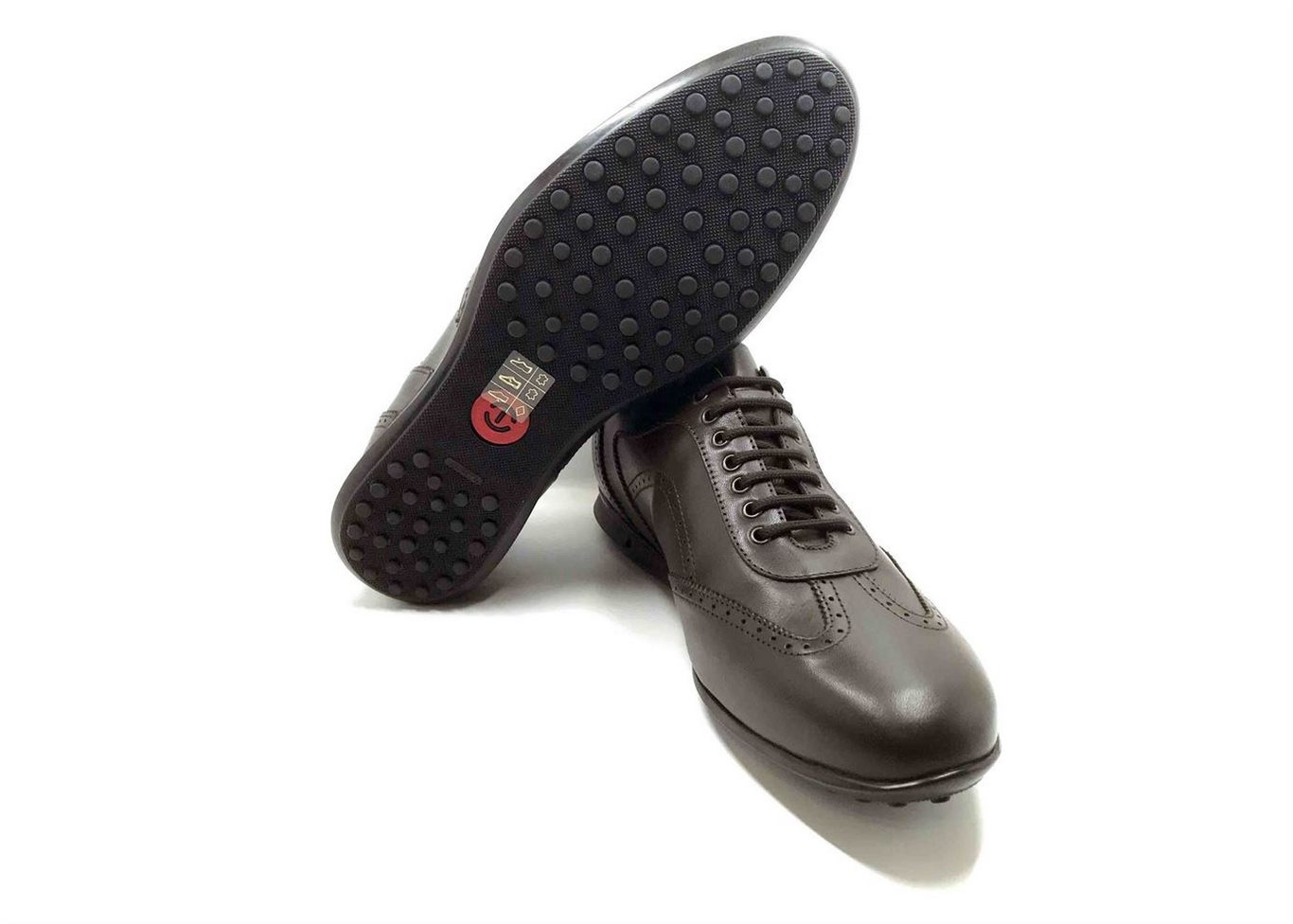 Smart Sneaker in dark Brown calfskin with extractable innersole