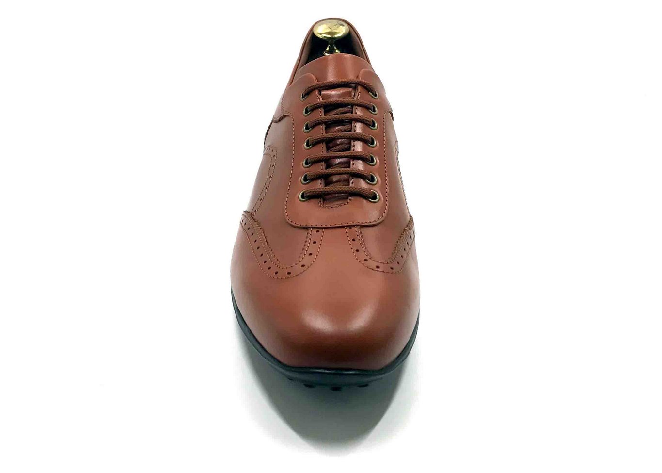 Smart Sneaker in light Brown calfskin with extractable innersole